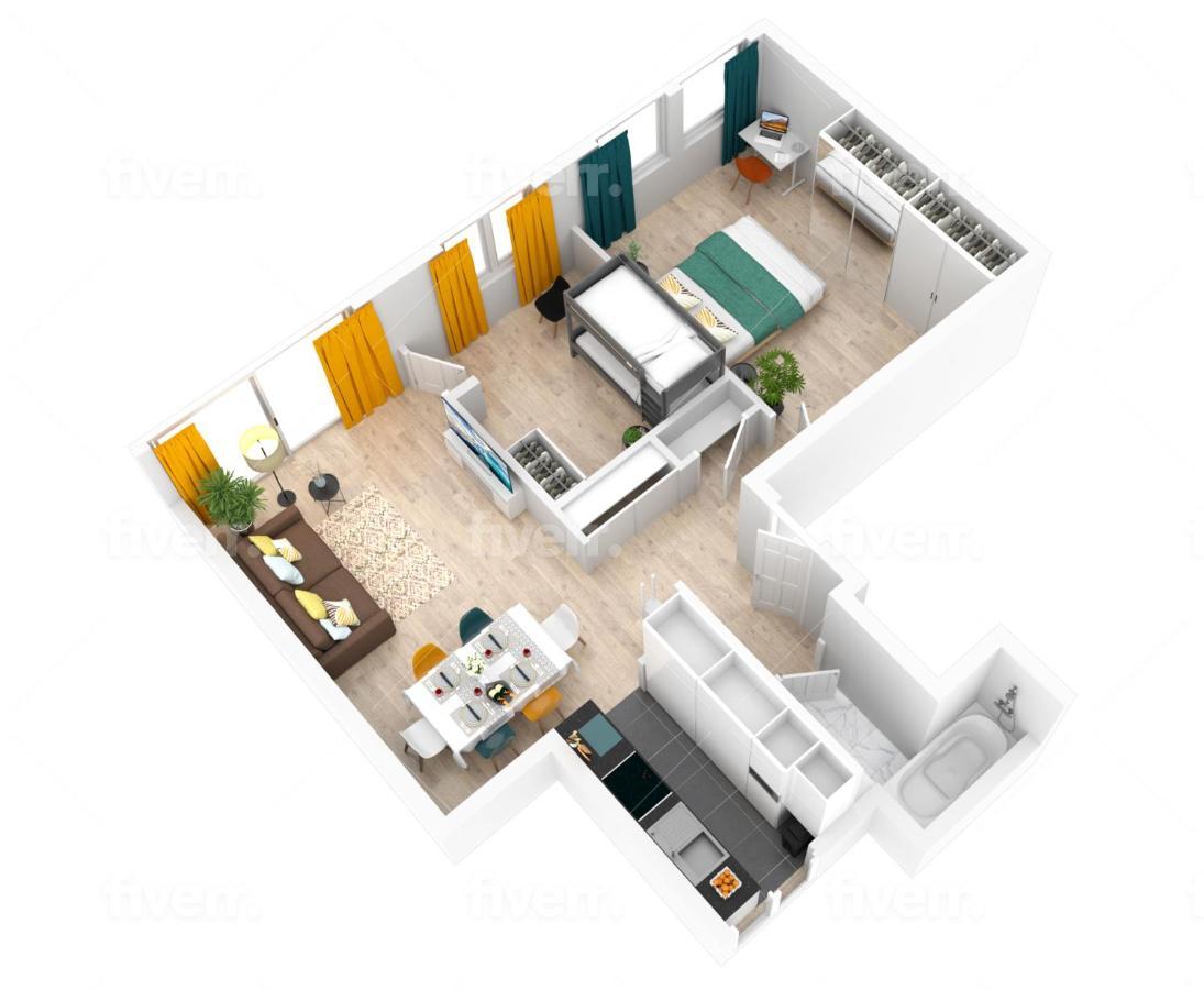 Center Of Antwerp, Fully Equipped, Train Station Apartment ภายนอก รูปภาพ